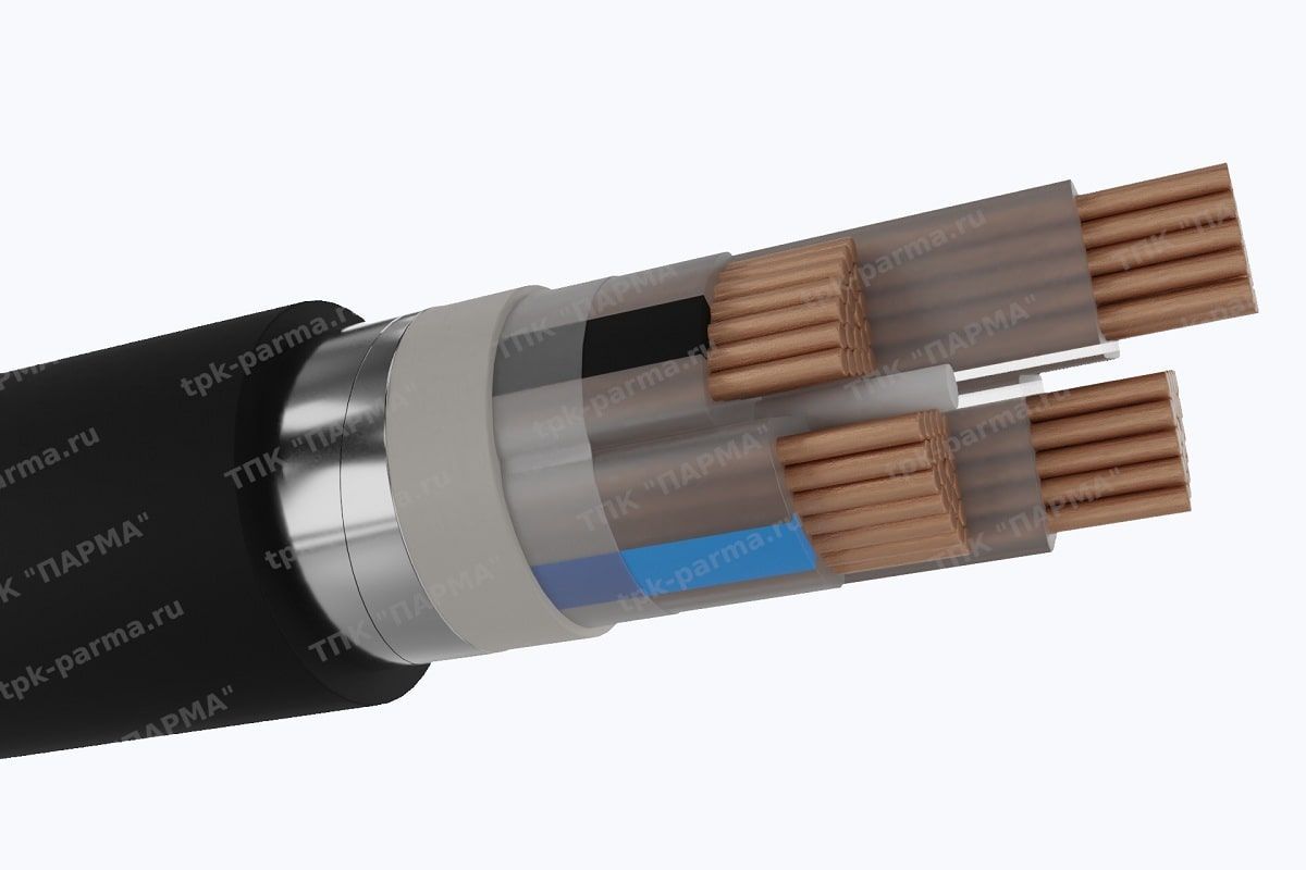 Фотография провода Кабель ПвБбШп 4х25+1х16