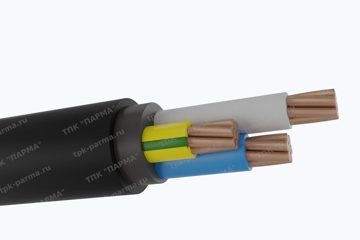 Фотография провода Кабель ПвВГнг(A) 3х16