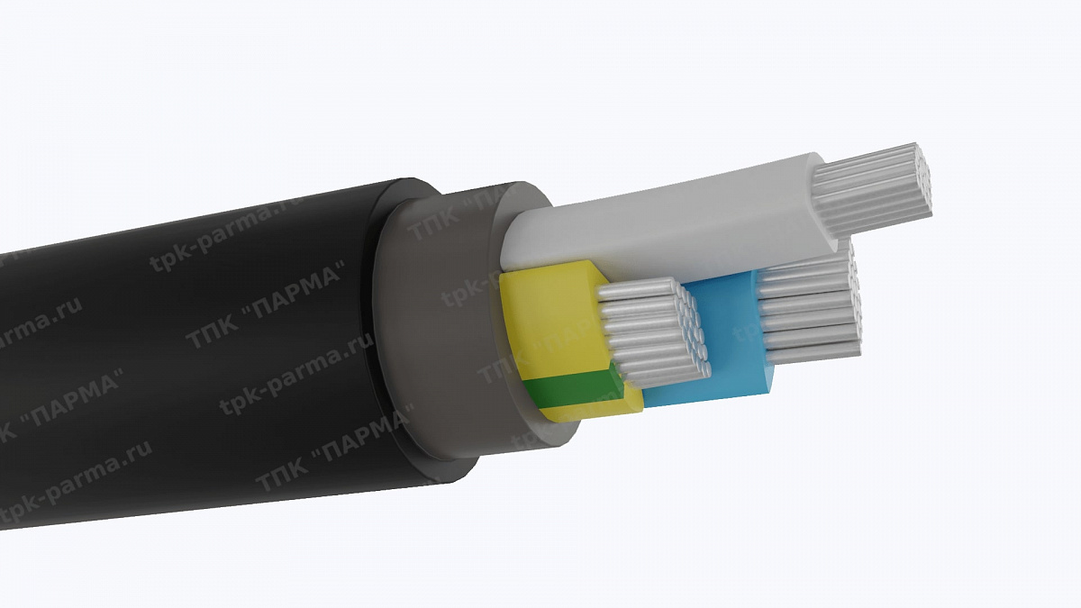 Фотография провода Кабель АВВГнг(A)-LSLTx 3х25 - 1кВ