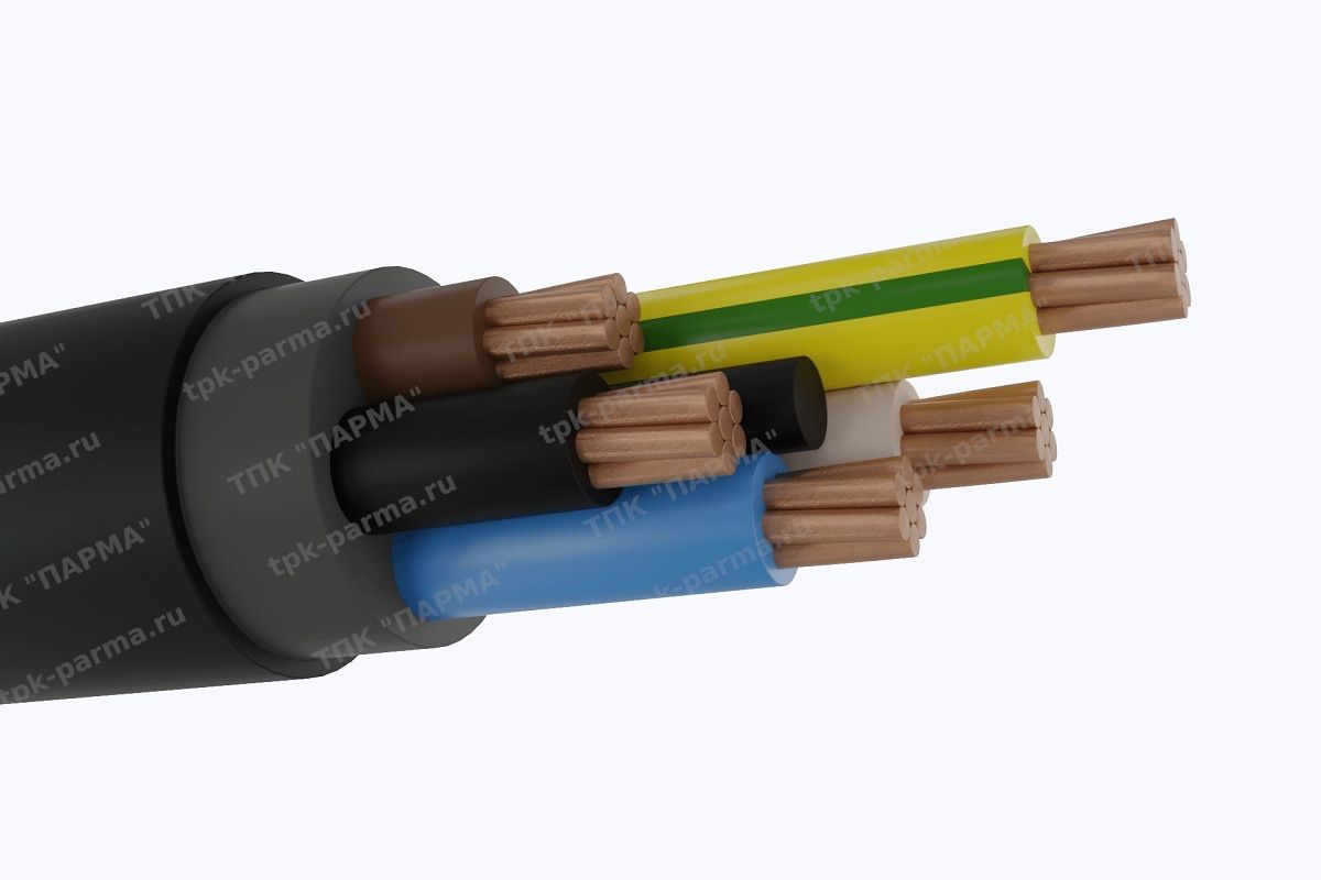 Фотография провода Кабель ПвВнг(A)-LS 5х95 - 1кВ