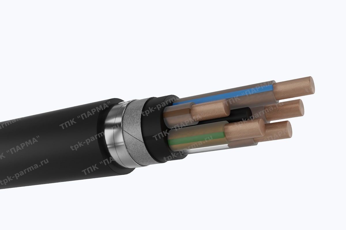 Фотография провода Кабель ПвБШвнг(A)-LS-ХЛ 5х35