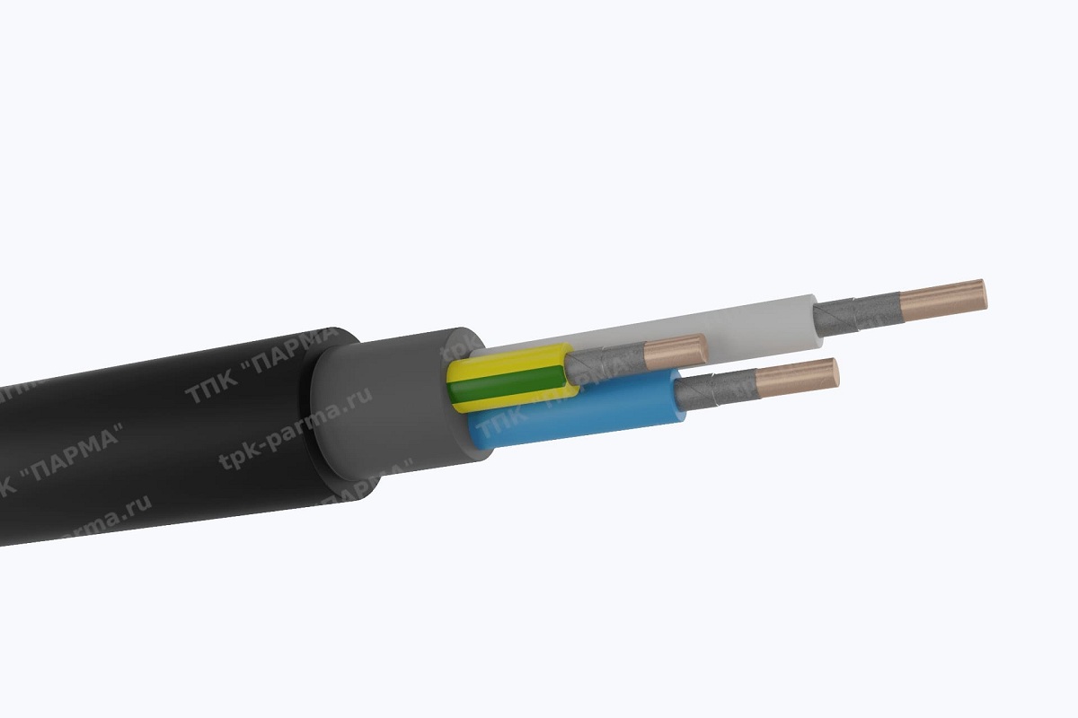 Фотография провода Кабель ППГнг(A)-FRHF 3х6 - 1кВ