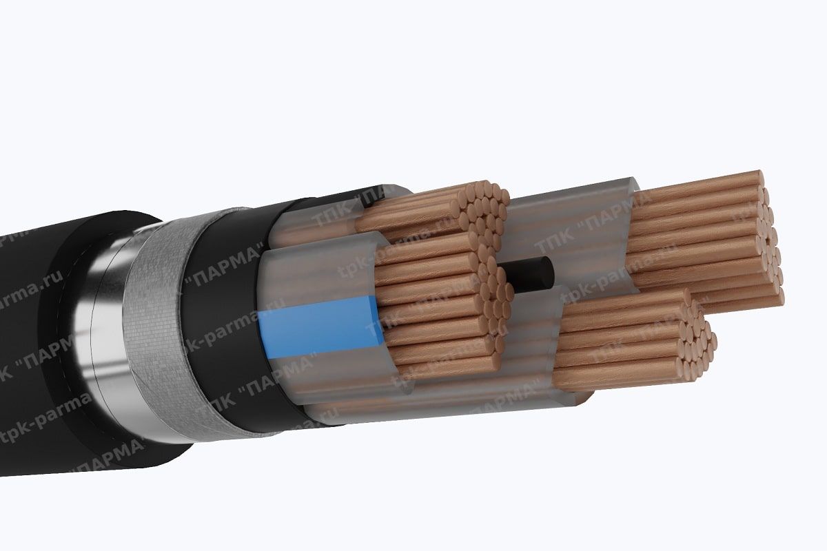 Фотография провода Кабель ПвБШвнг(B) 4х35 - 1кВ