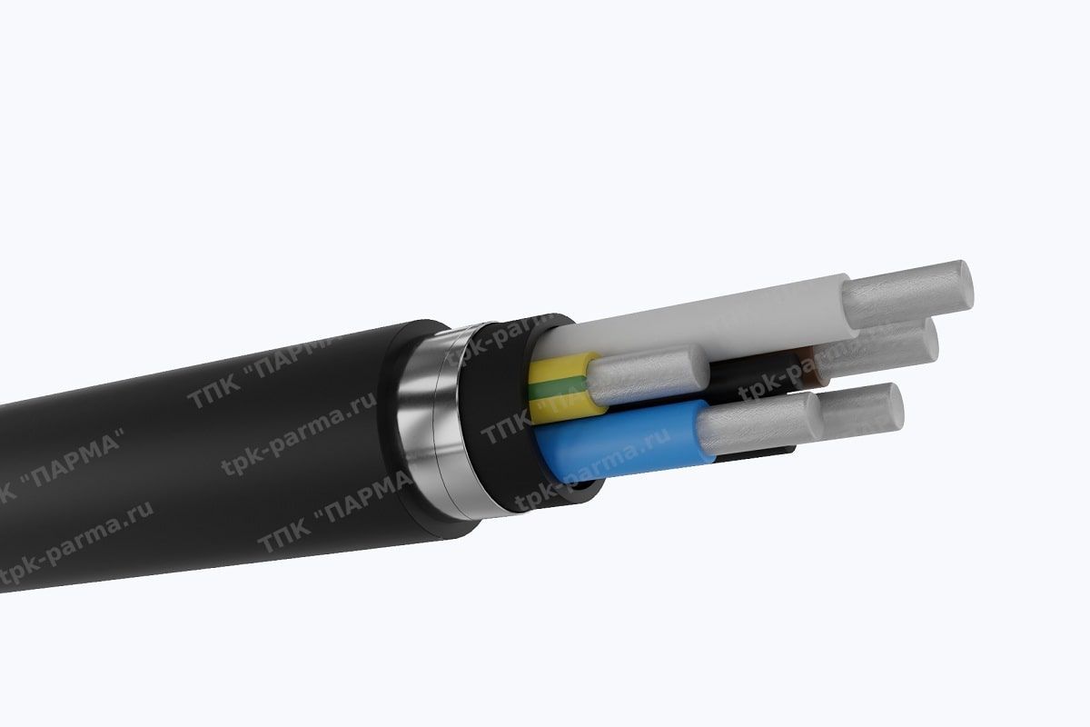 Фотография провода Кабель АПвБШвнг(B) 5х6 - 1кВ