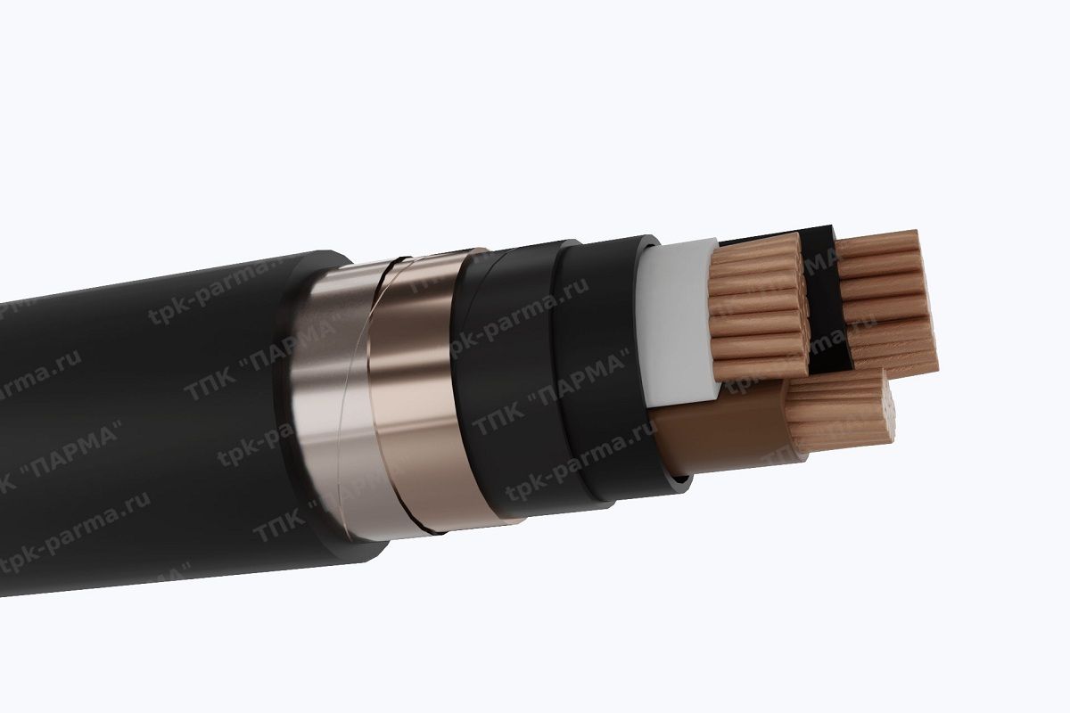 Фотография провода Кабель ПвВнг(A)-LS 3х300/25 - 35кВ
