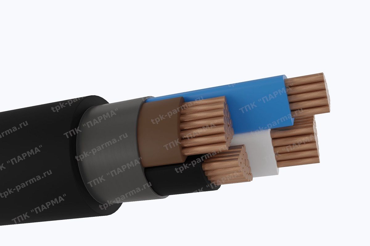 Фотография провода Кабель ПвВГнг(A)-LS 4х300 - 1кВ