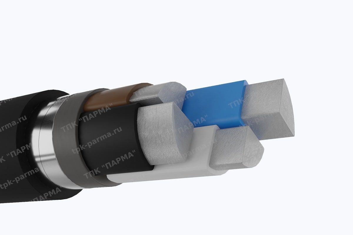 Фотография провода Кабель АПвБбШп 4х120 - 1кВ