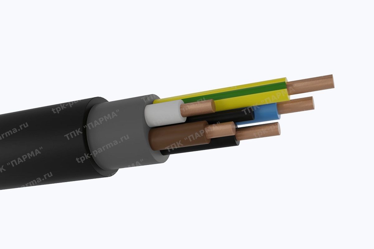 Фотография провода Кабель ПвВГнг(A) 5х6 - 1кВ