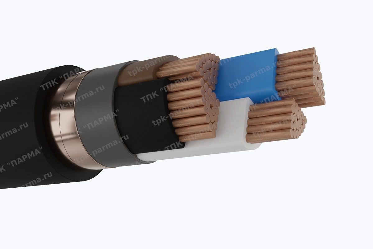 Фотография провода Кабель ПвВГЭ 5х35 - 1кВ