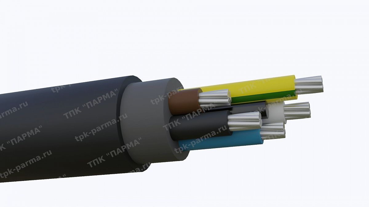 Фотография провода Кабель АПвВГнг(A) 5х10