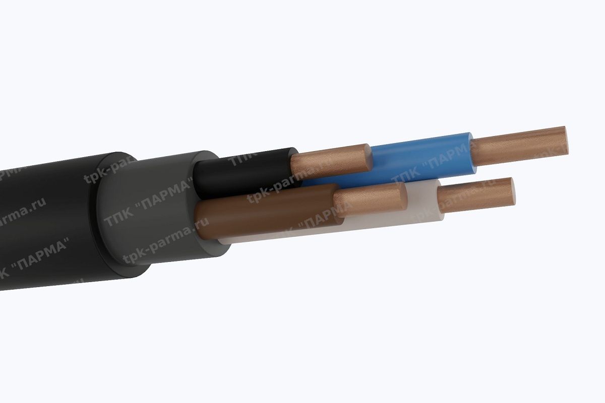 Фотография провода Кабель ПвВГнг(A)-LS 4х16 - 1кВ