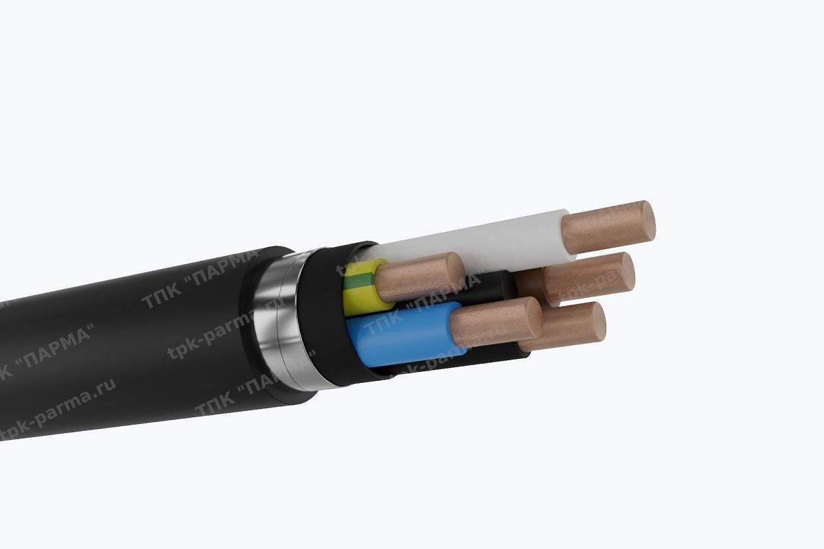 Фотография провода Кабель ПвБШв 5х16 - 1кВ