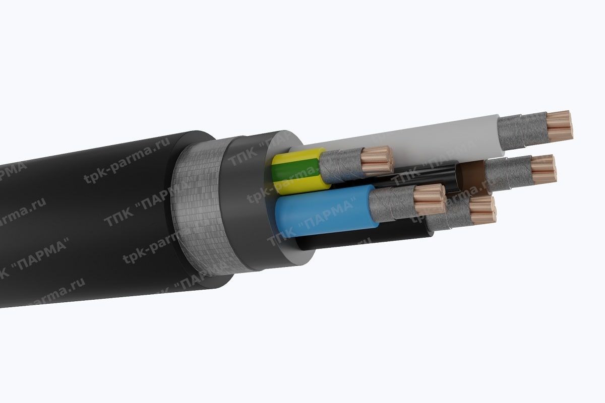 Фотография провода Кабель ПвВГнг(A)-FRLS 5х16 - 1кВ