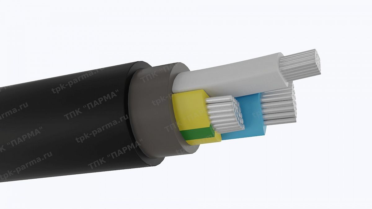 Фотография провода Кабель АВВГнг(A)-LS-ХЛ 3х50 - 1кВ