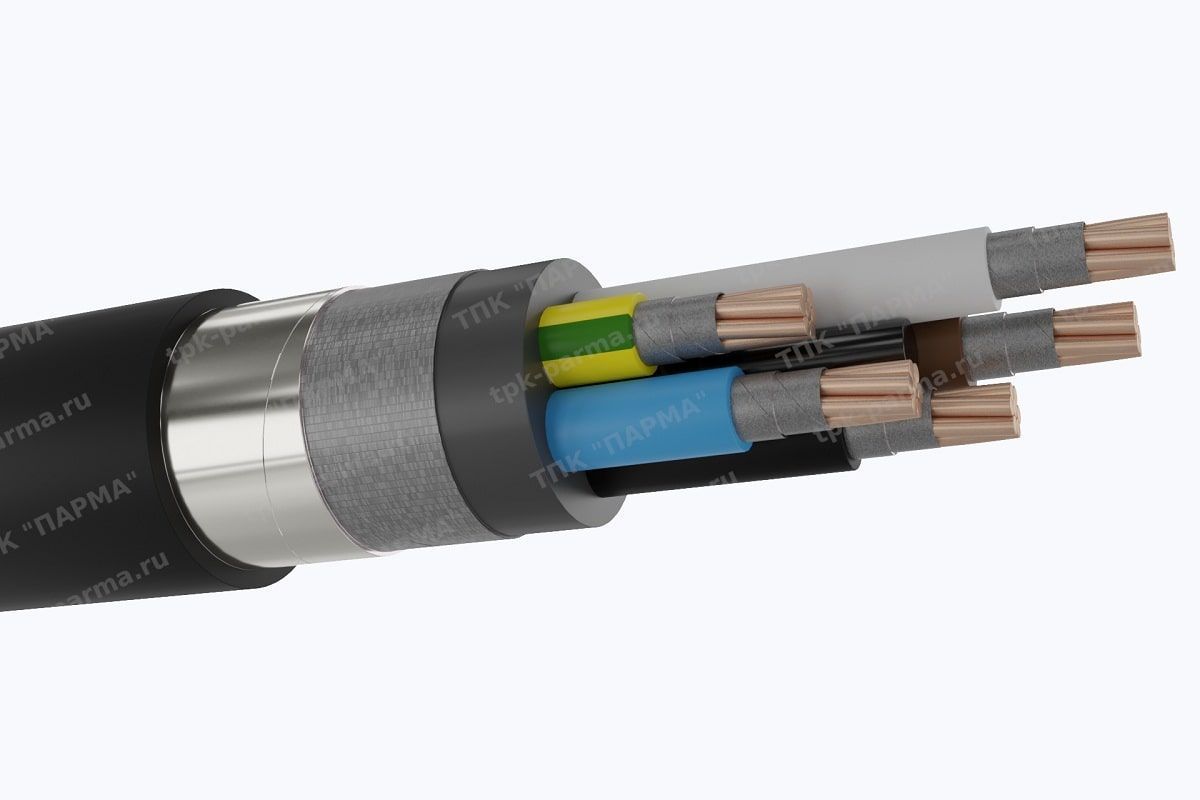 Фотография провода Кабель ПвБПнг(A)-HF 5х25